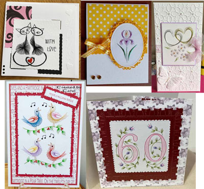 Customer card gallery